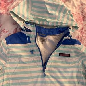 Vineyard Vines Blue and White Striped Jacket